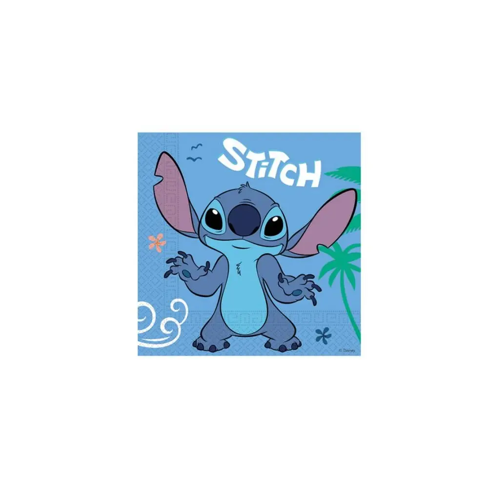 Tovaglioli Stitch 33cm 20pz - 96796