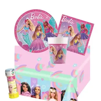 KIT N.5 BARBIE FANTASY - CON 18 BOLLE DI SAPONE