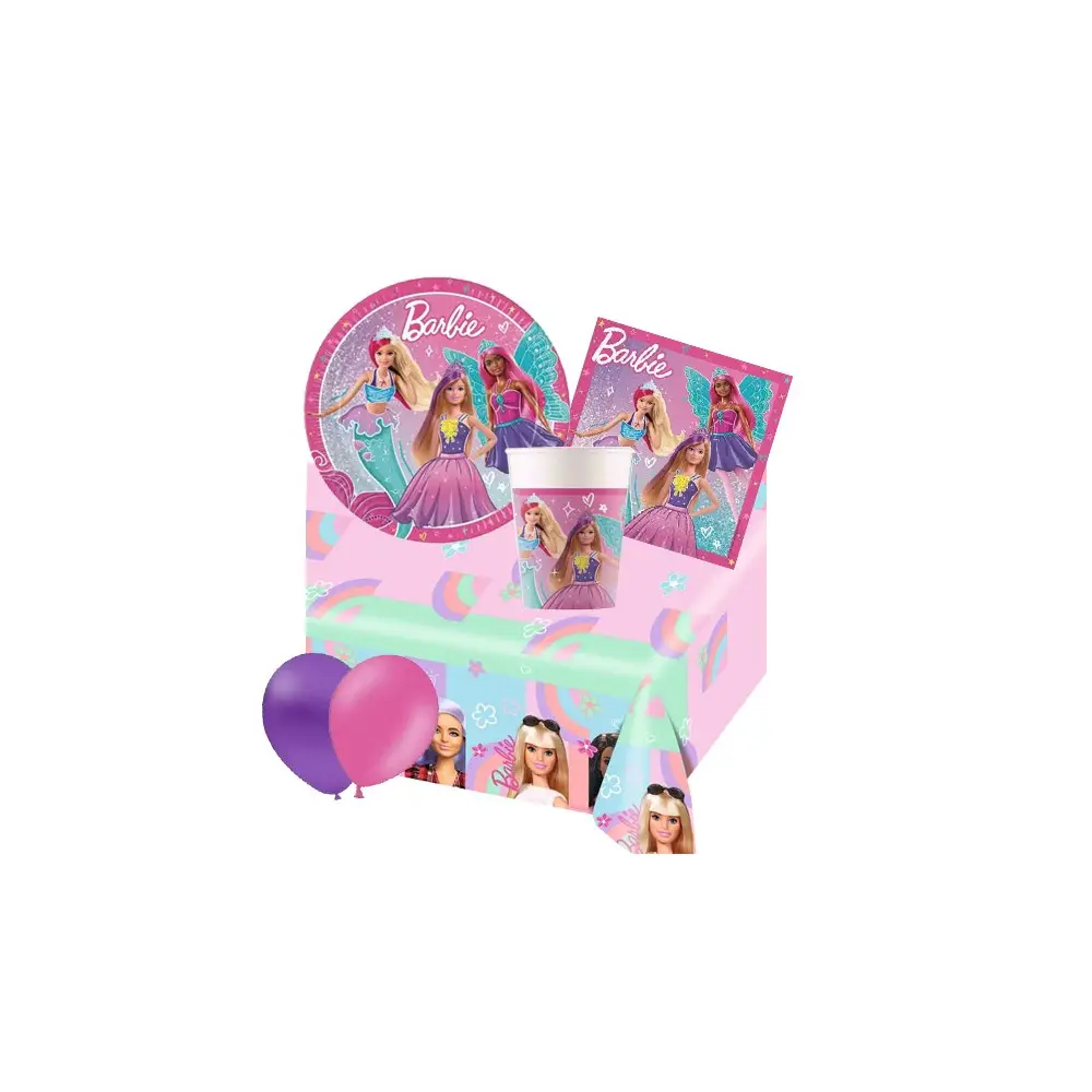 KIT COMPLEANNO N.49 BARBIE FANTASY
