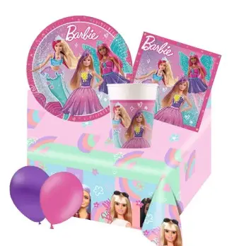 KIT N.49 BARBIE FANTASY - CON FLUFFY E PALLONCINI