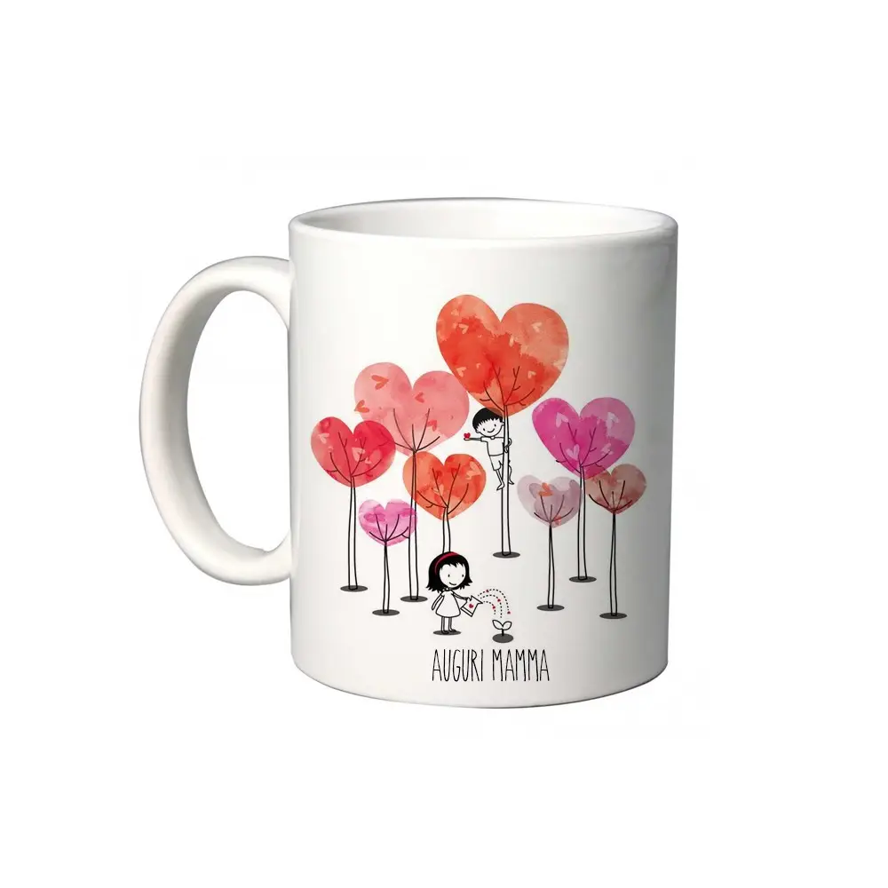 Tazza Festa della Mamma  " Alberi "
