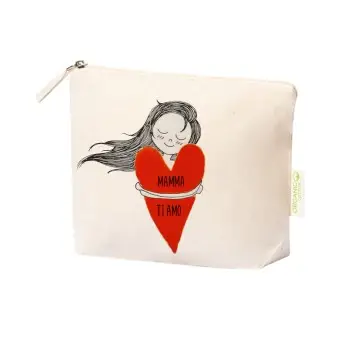 Pochette Trousse Festa Della Mamma " Abbraccio "