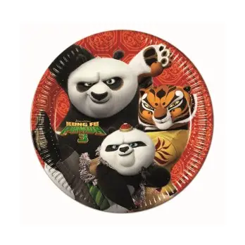 PIATTI KUNG FU PANDA 8 PZ
