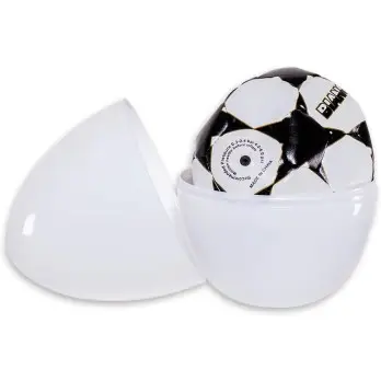 Uovo di plastica con Sorpresa Forza Bianconeri gadget festa Juventus