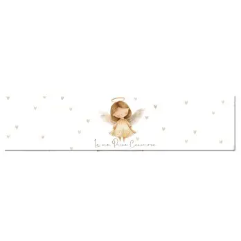 Fascetta adesiva per bottiglie Prima Comunione Little Angel