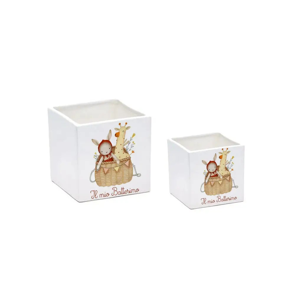 Vaso cubo Vintage Toys personalizzabile