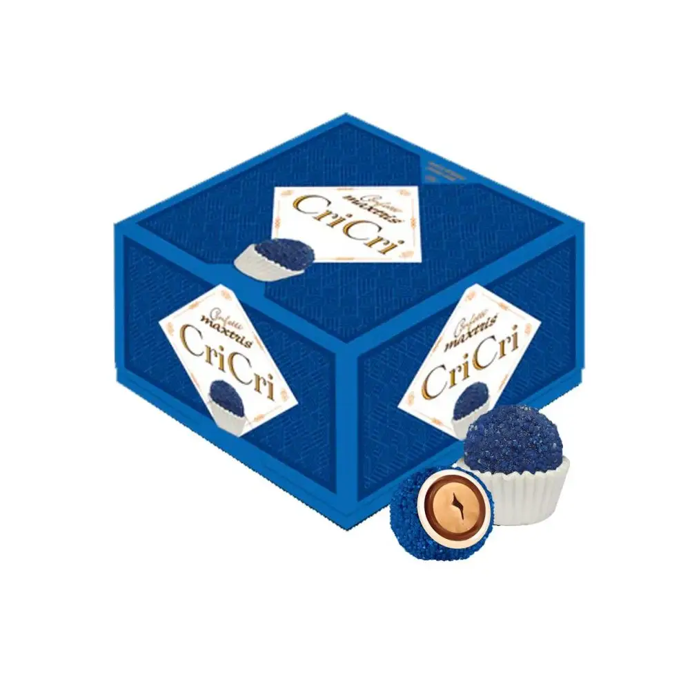 Confetti Maxtris alla nocciola CriCri Avion Blu con pirottini - Vassoio 500g - CRICRIAV500