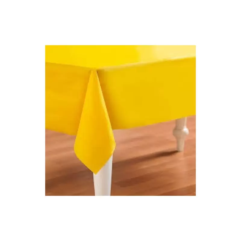 KIT N 31 COORDINATO MONOCOLORE GIALLO COMPLETO TAVOLA FESTA DECORAZIONE PARTY 