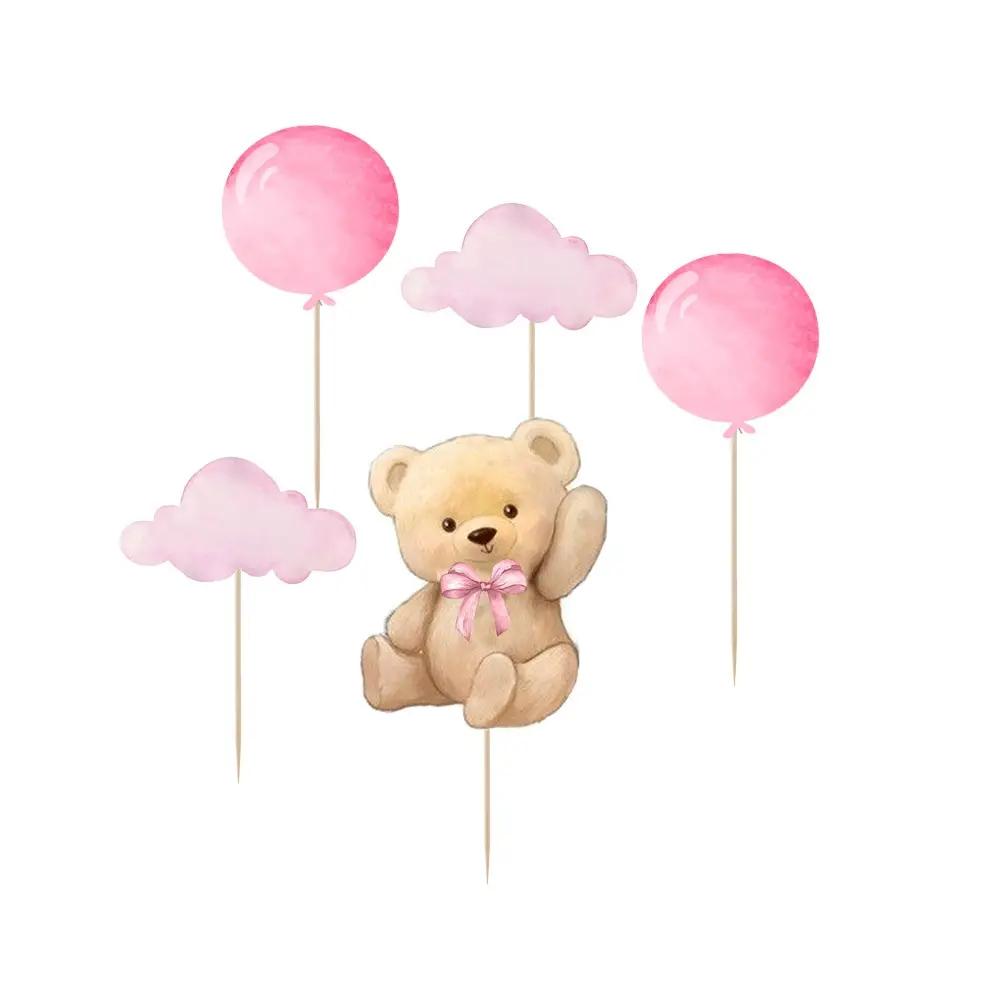 Topper Picks Orsetta Teddy Rosa - 5pz
