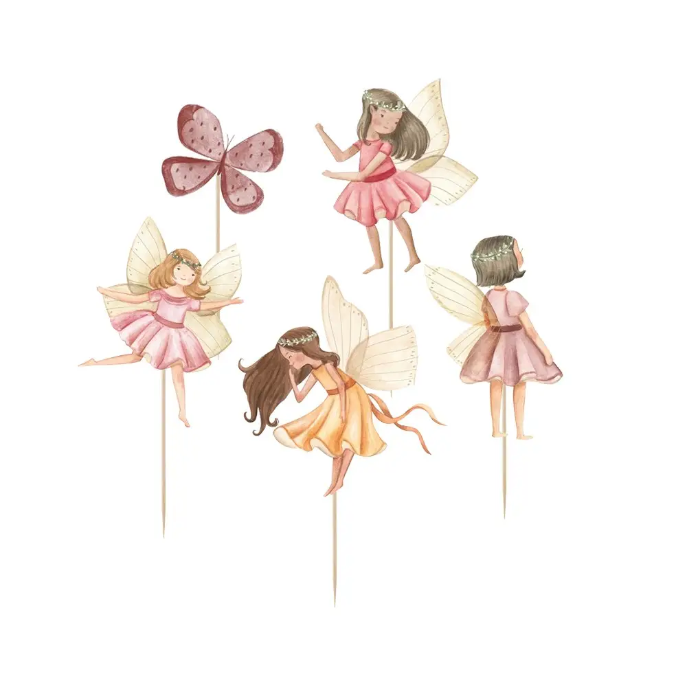 Topper Picks Fairy il Giardino delle Fate - 5pz