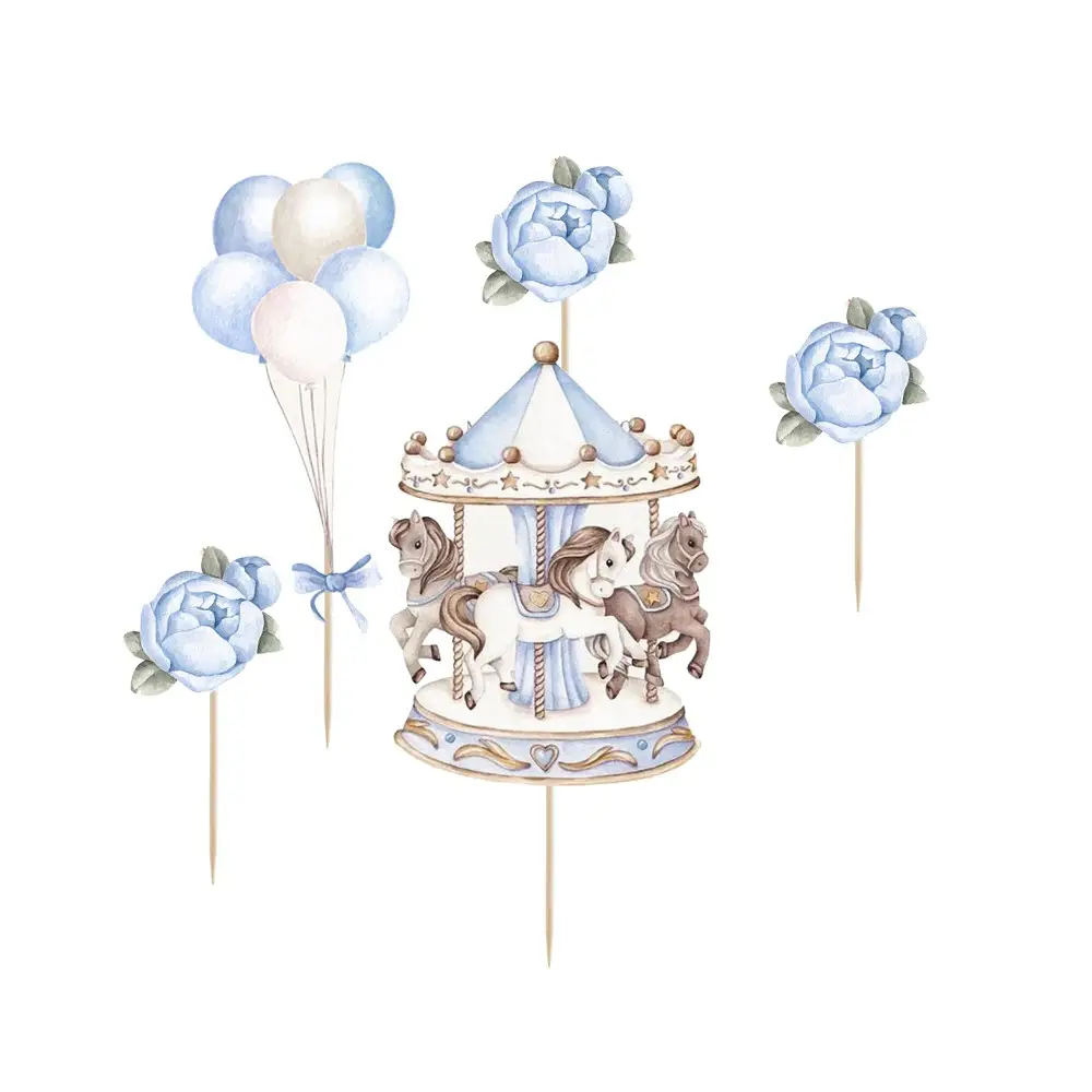 Topper Picks Giostrina Celeste Carousel - 5pz