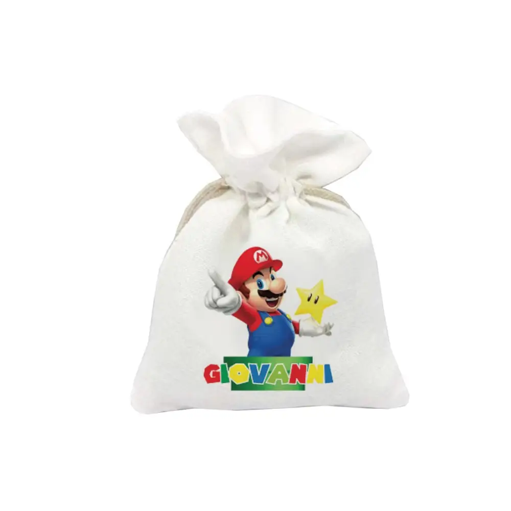 Sacchetti Personalizzabili Super Mario - 30 PZ