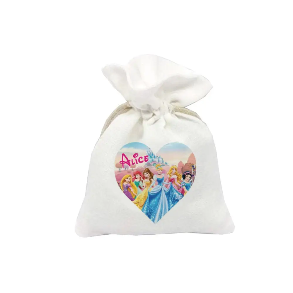Principesse Disney Sacchetti Personalizzabili - 30 PZ