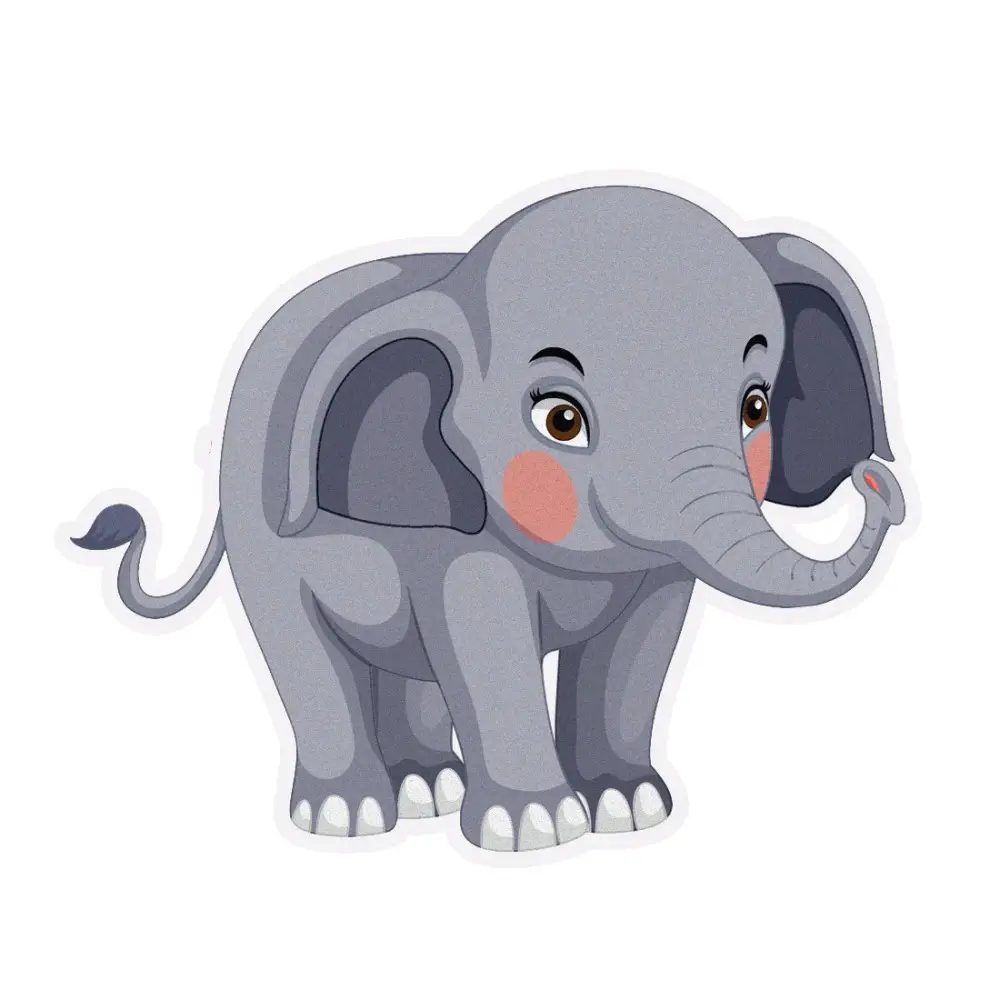 Sagoma in polistirolo Elefante