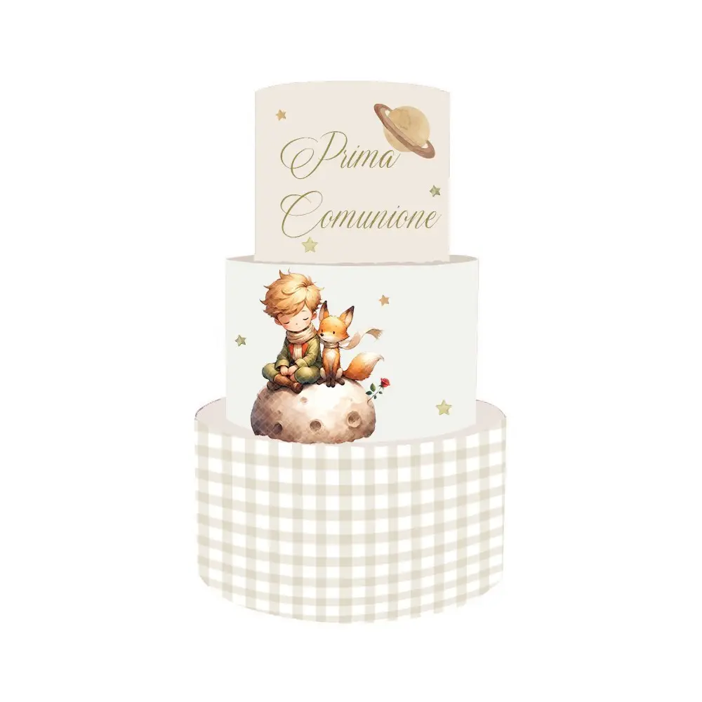 Torta Scenografica prima Comunione Little Prince - Piccolo Principe