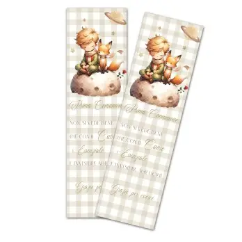 Segnaposto Rettangolare Prima Comunione Little Prince - 30pz
