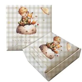 Scatolina Portaconfetti Mattonella Comunione Little Prince - 1 pz