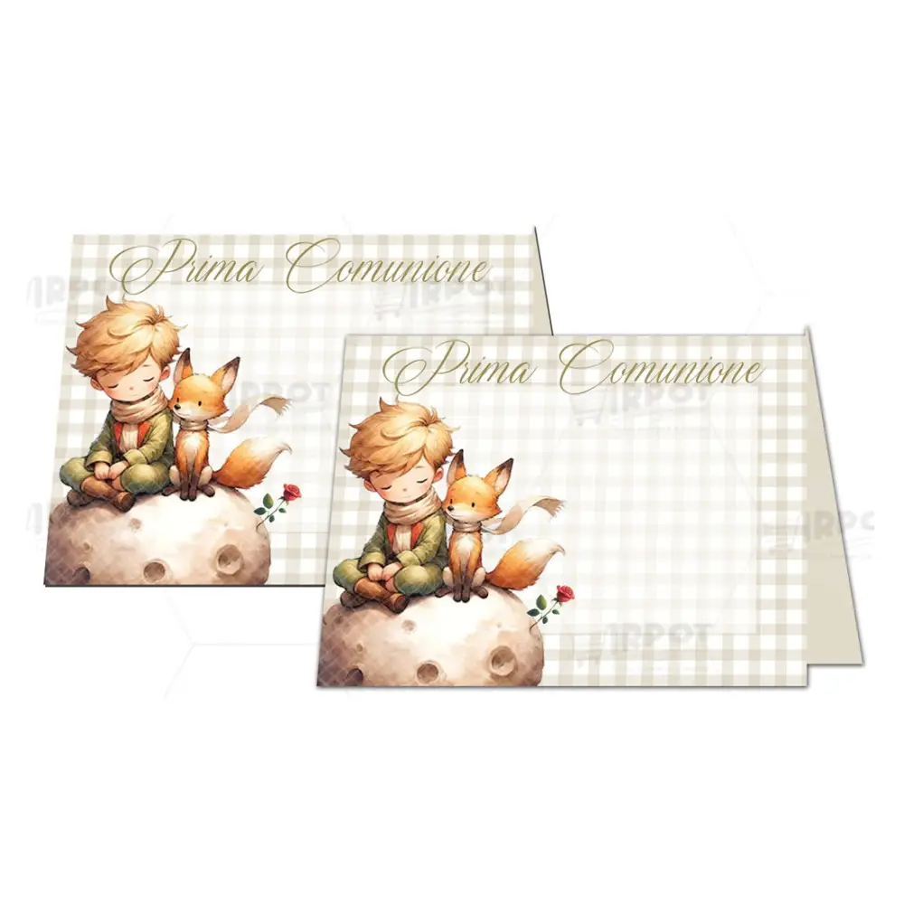 Targhetta segnagusto Prima Comunione Little Prince - 1 PZ