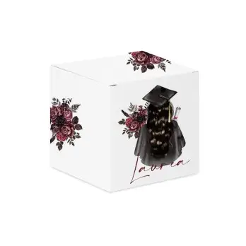 Scatolina cubetto Laurea Graduation Girl - 1pz