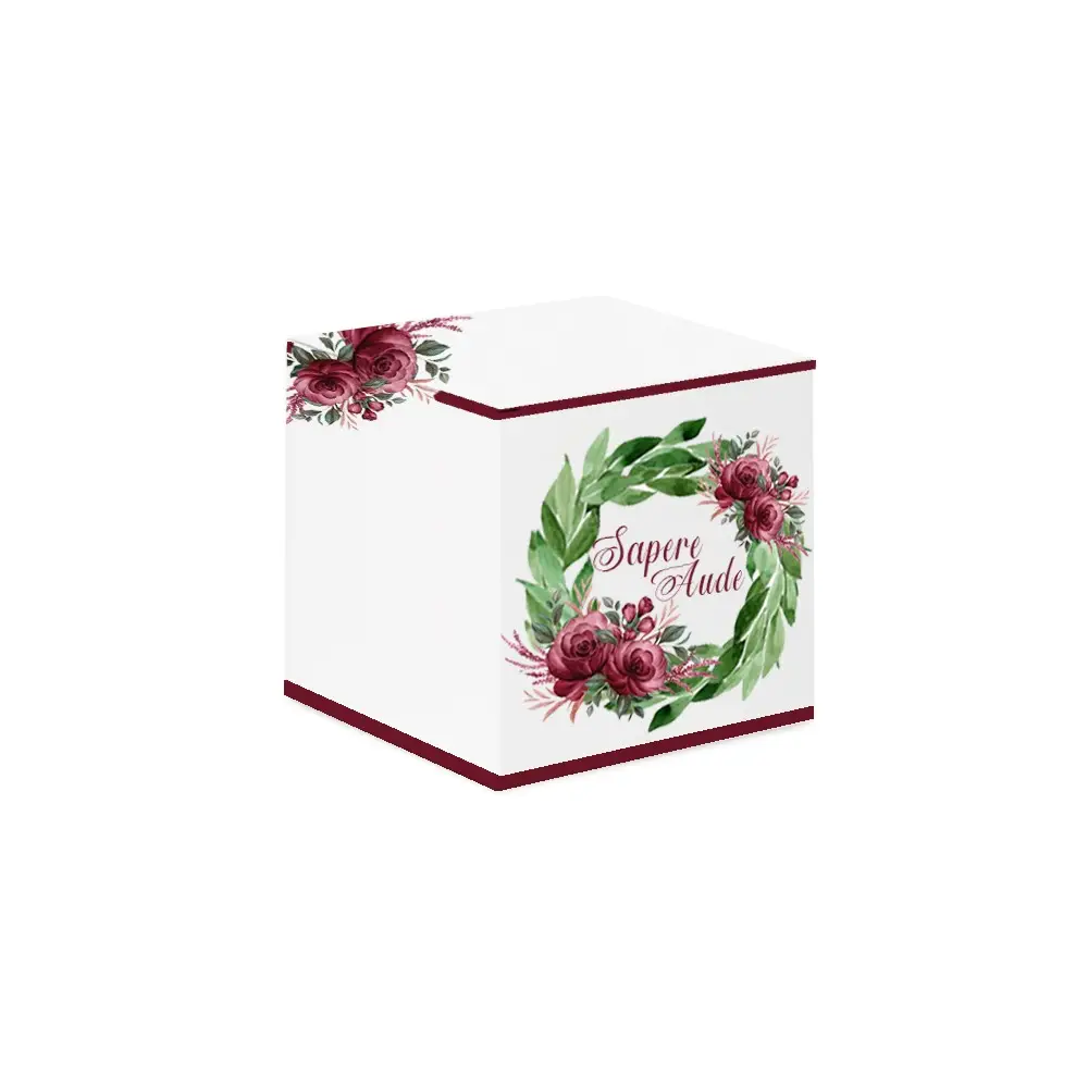 Scatolina cubetto Laurea Sapere Aude - 1pz