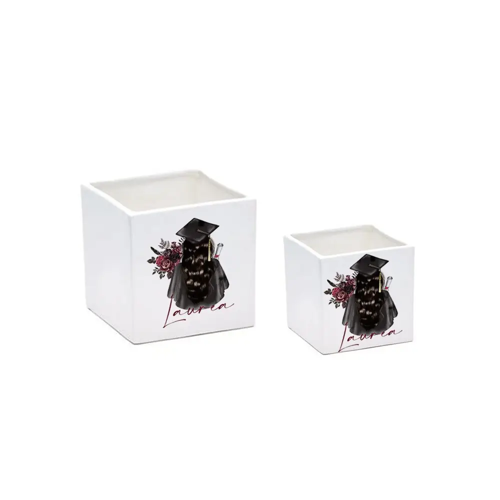 Vaso Laurea Graduation Girl personalizzabile