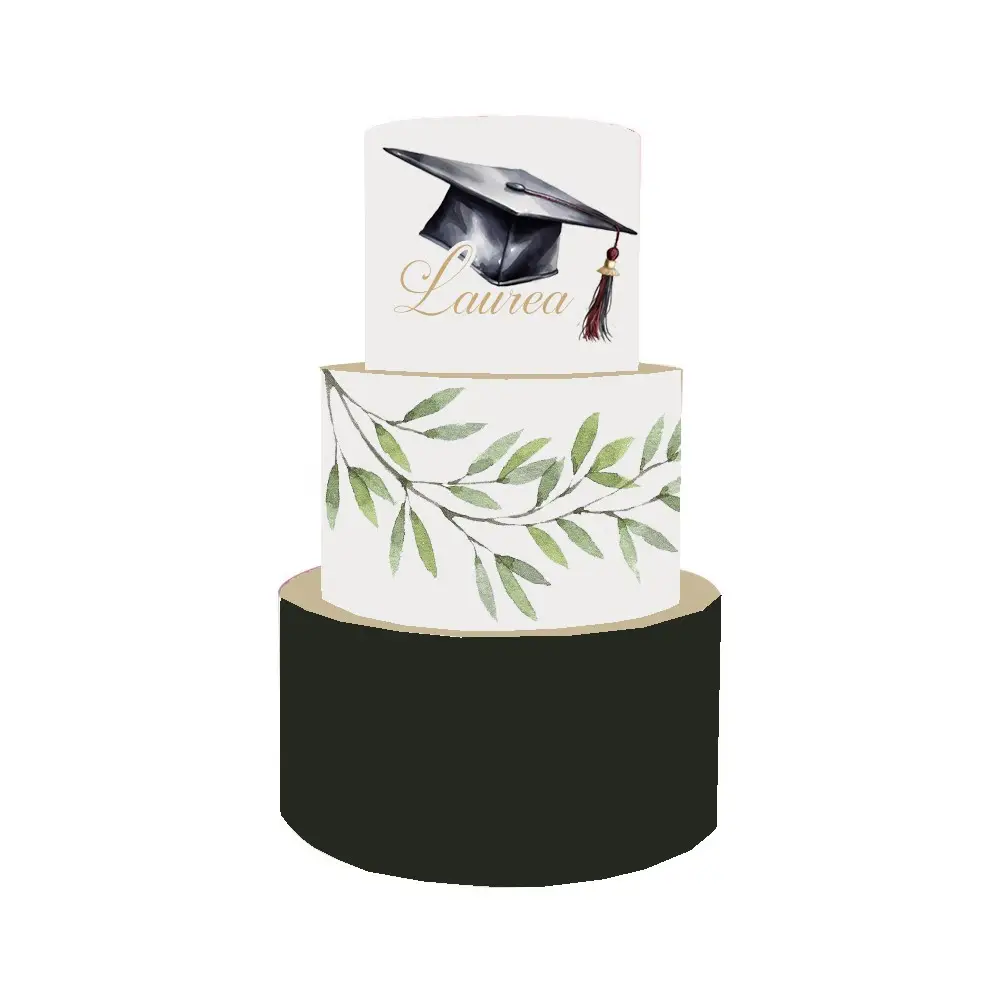 Torta Scenografica per Laurea - Green