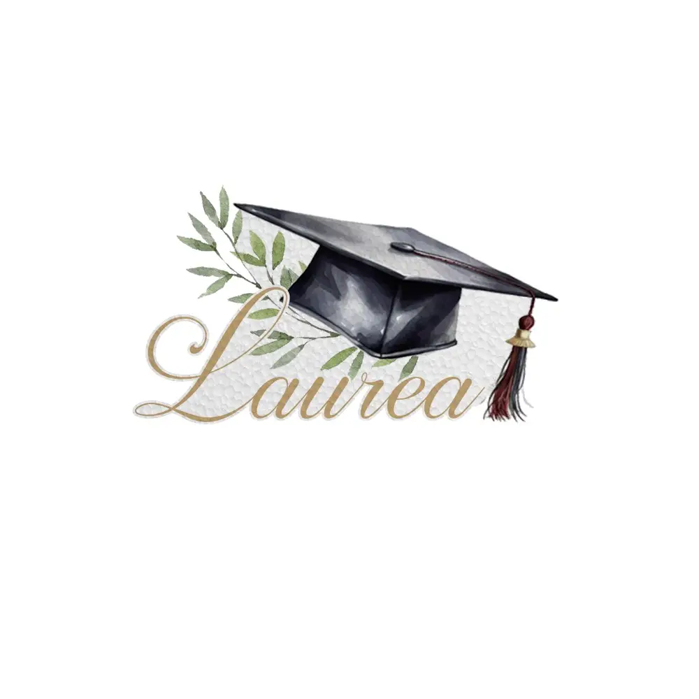 Sagoma in polistirolo Laurea Green - 30 cm