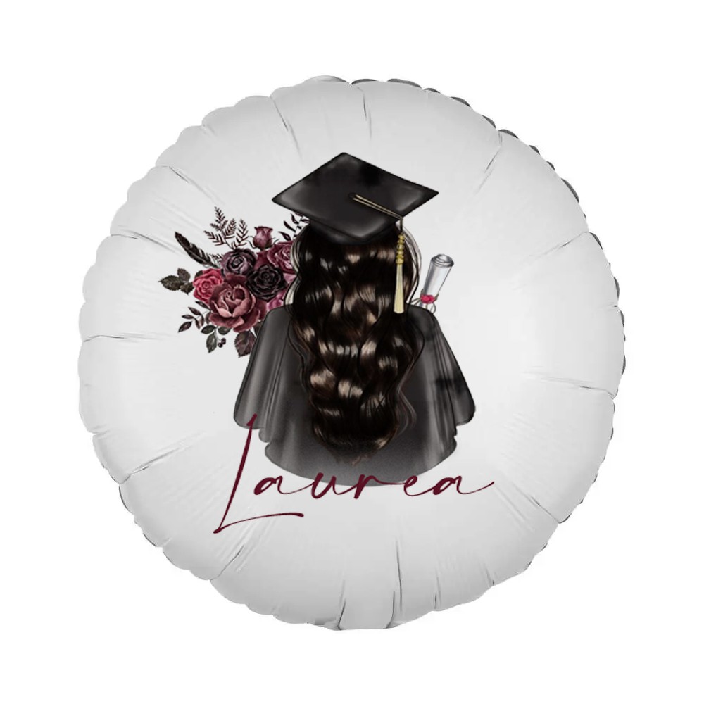 Palloncino foil stampa per Laurea Graduation Girl