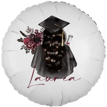 Palloncino foil stampa per Laurea Graduation Girl