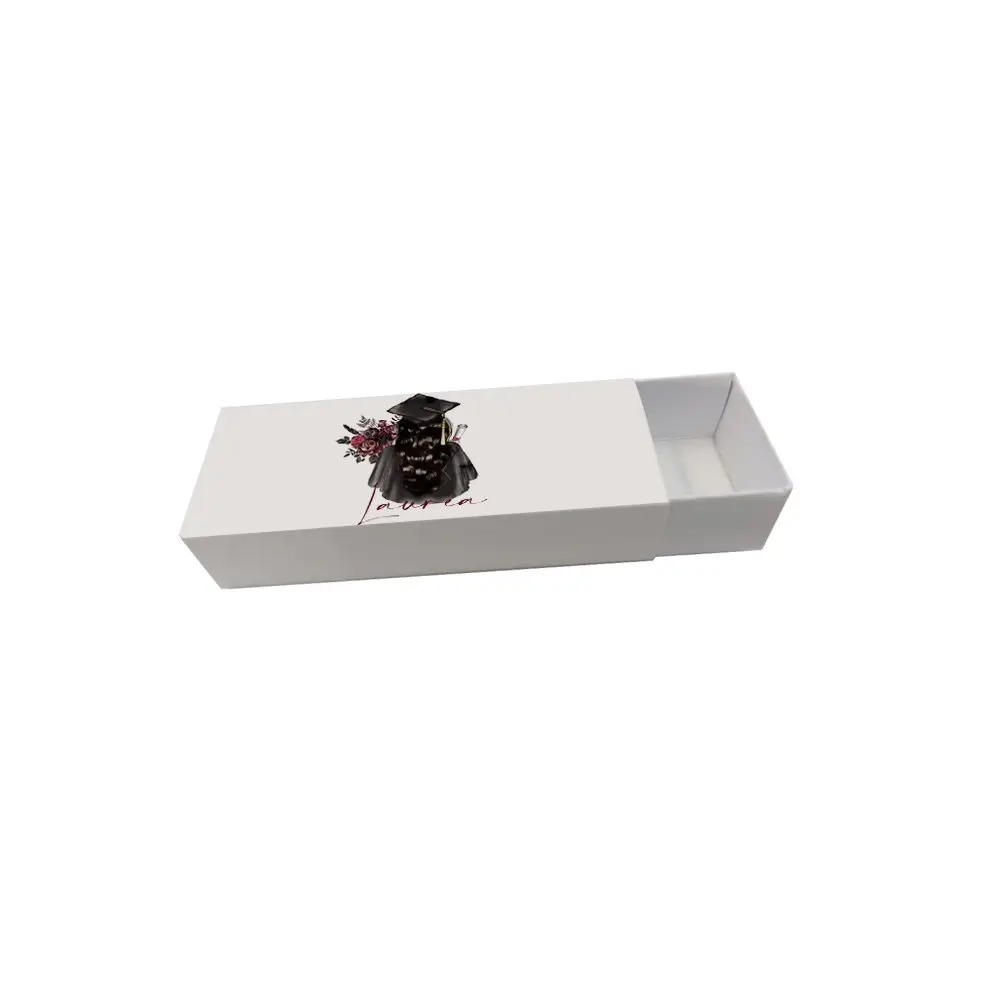 Scatolina portaconfetti Fiammifero Laurea Graduation Girl