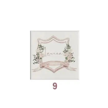 10 Mattonelle magneti in ceramica per Laurea Personalizzabili 5x5cm ( grafica a scelta)