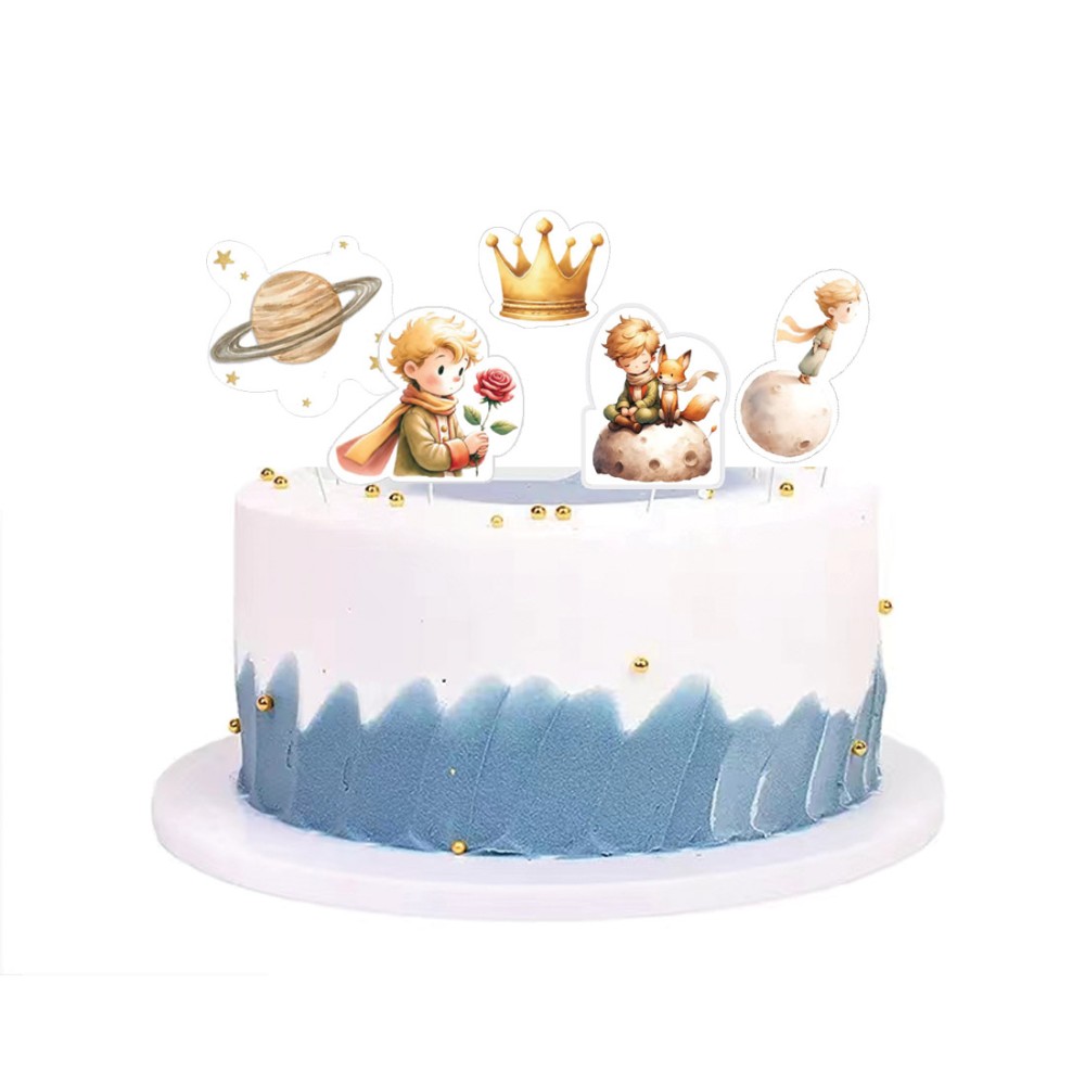 Cake Topper Picks Little Prince - 5pz