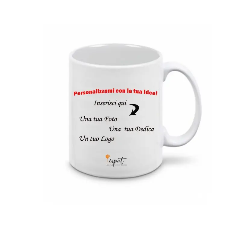 Tazzina per caffè in ceramica Personalizzabile 80ml - 1pz