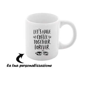 Tazzina per caffè in ceramica Personalizzabile 80ml - 1pz
