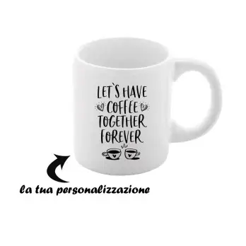 Tazzina per caffè in ceramica Personalizzabile 80ml - 1pz