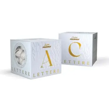Confetti Maxtris Lettere Ciocomandorla - Lettera E - 200g
