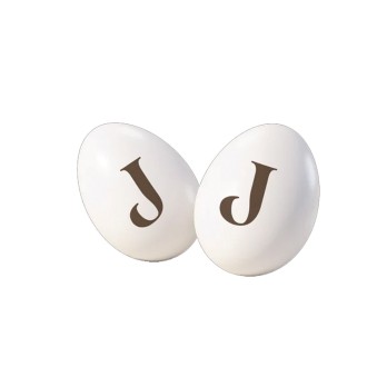 Confetti Maxtris Lettere Ciocomandorla - Lettera J - 200g