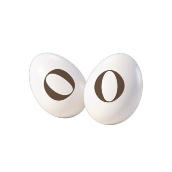Confetti Maxtris Lettere Ciocomandorla - Lettera O - 200g