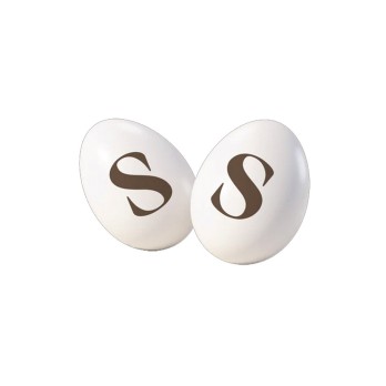 Confetti Maxtris Lettere Ciocomandorla - Lettera S - 200g