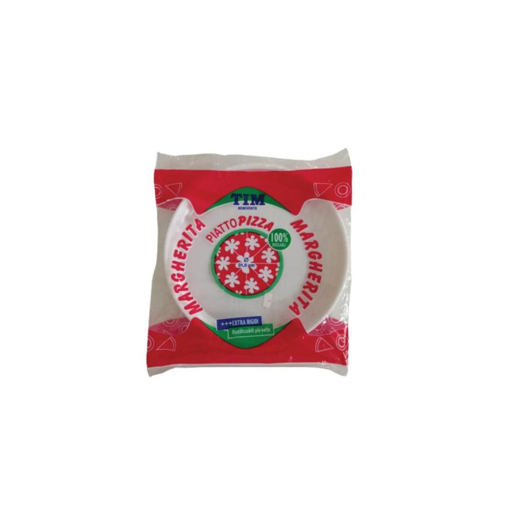  Piatti Pizza Riutilizzabili  TIM 10 Pz -  32cm