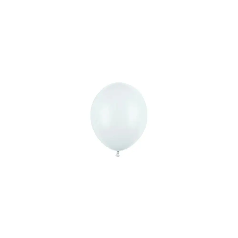 100 Palloncini Strong 12 cm azzurro Nebbia Pastello - Light Misty Blue - SB5P-093J