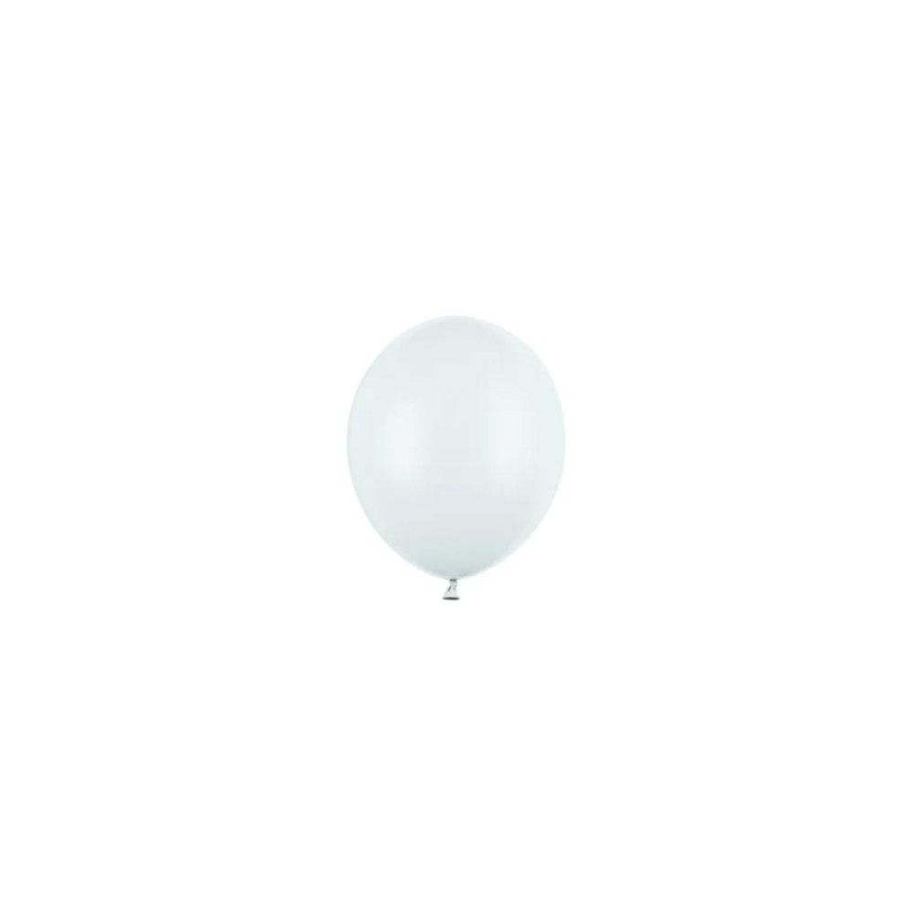 100 Palloncini Strong 12 cm azzurro Nebbia Pastello - Light Misty Blue - SB5P-093J