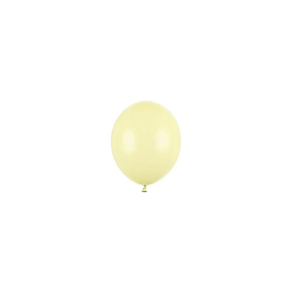 100 Palloncini Strong 12 cm giallo Pastello  SB5P-084J