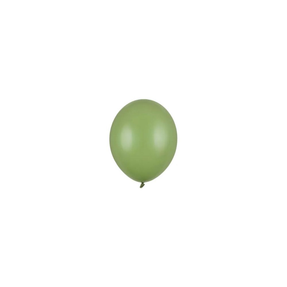 100 Palloncini Strong 12 cm Pastel Verde Rosmarino SB5P-098