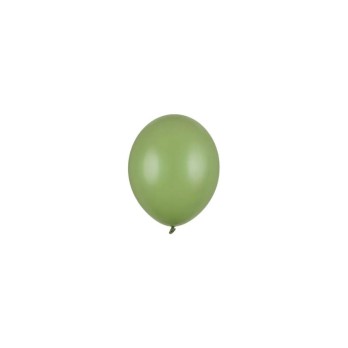 100 Palloncini Strong 12 cm Pastel Verde Rosmarino SB5P-098