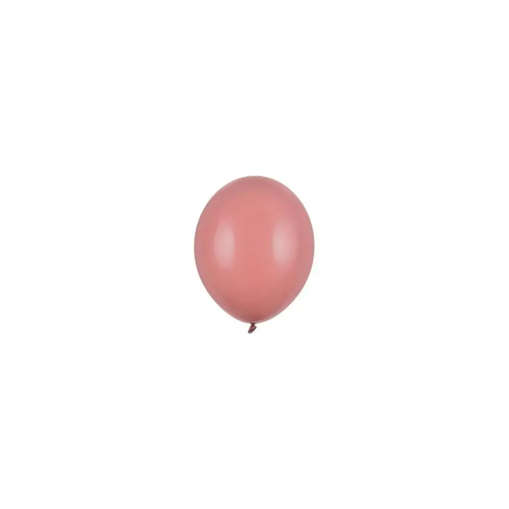 100 Palloncini Strong 12 cm Rosa Antico  Pastello - Wild Rose -  SB5P-081AN