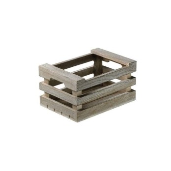 Cassettina della frutta decorativa  in  legno S0204.P 17 x 12 x 9 cm