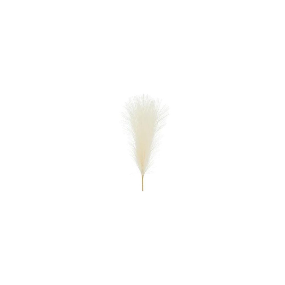 Foglia Pampas artificiale light cream misure circa 10 x 45 cm. -  TP1-079J