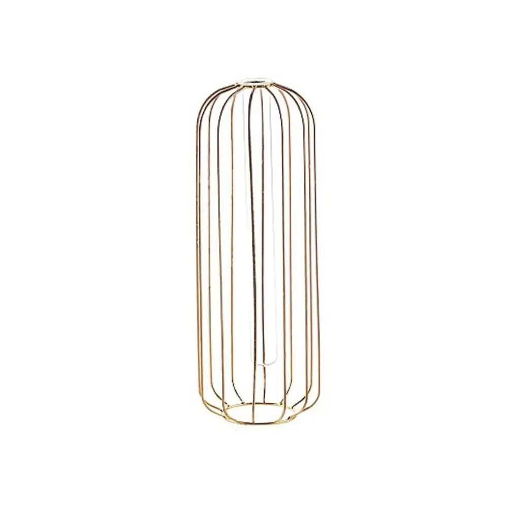 Gabbia Decorativa Portafiori Ovale con Fiala ( 112X12H 30 cm - fiala 3.5 H 8) - ST40/30
