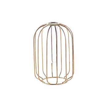 Gabbia Decorativa Portafiori Ovale con Fiala ( 12X12H 18 - fiala 3.5 H 8) - ST40/18